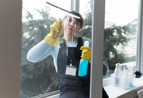Nettoyage de vitres intérieures et extérieures à Bougon